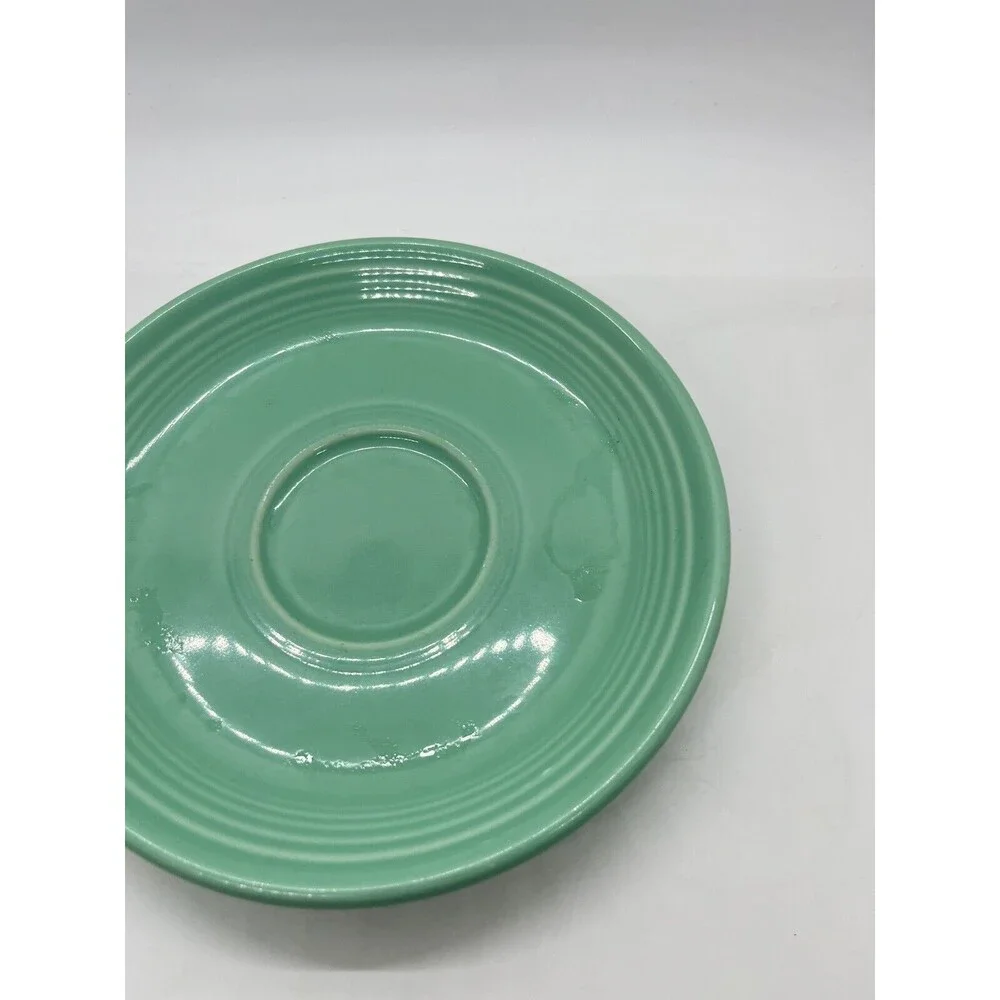Vintage Fiestaware 6” Saucer Green